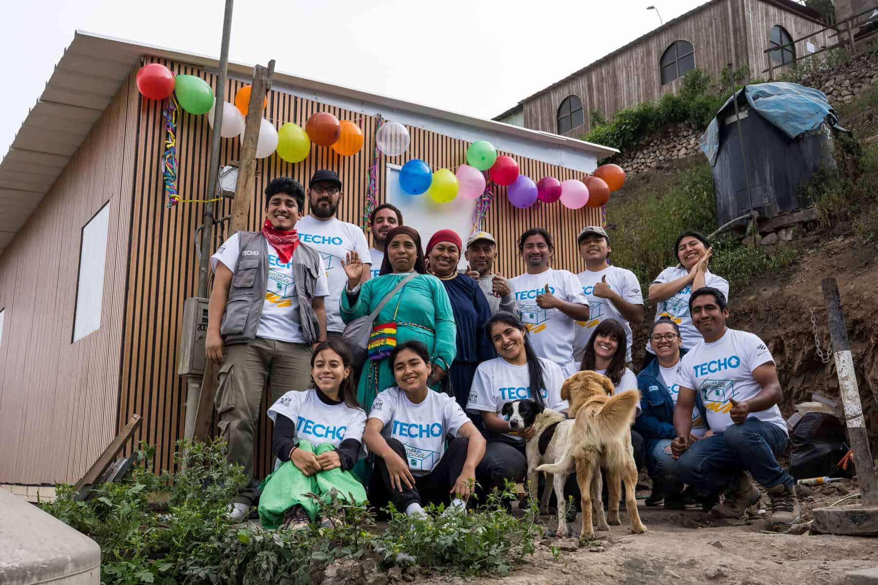 TECHO construye viviendas resilientes frente al cambio climático en América Latina